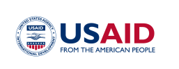 USAID red white and blue Logo with caption from the American People